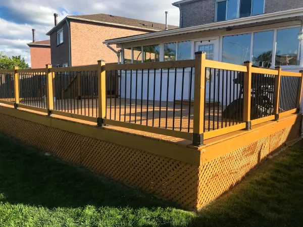 Custom deck construction