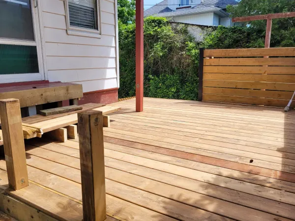 Custom deck construction