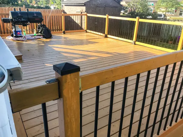 Custom deck construction