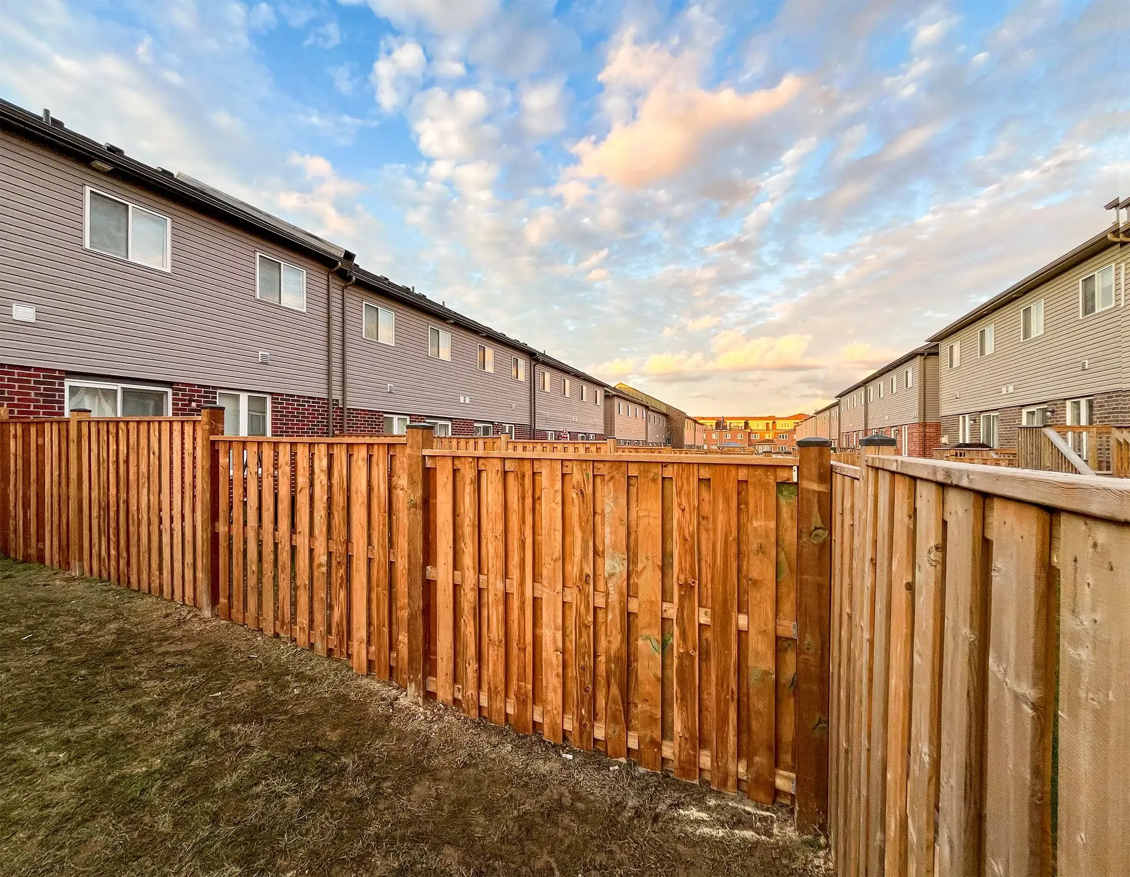 Fence installation
