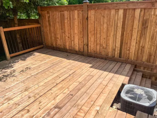 Custom deck construction