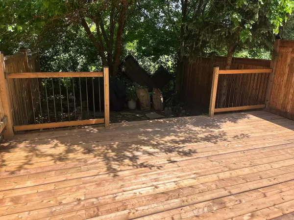 Custom deck construction