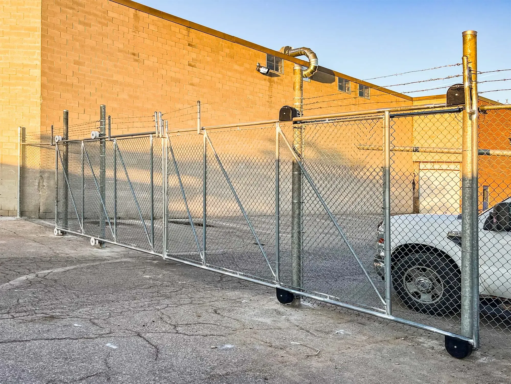 Fence installation