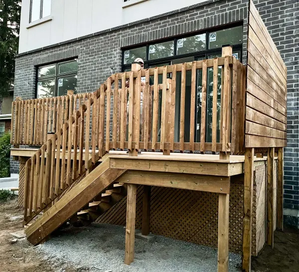 Custom deck construction