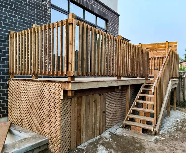 Custom deck construction