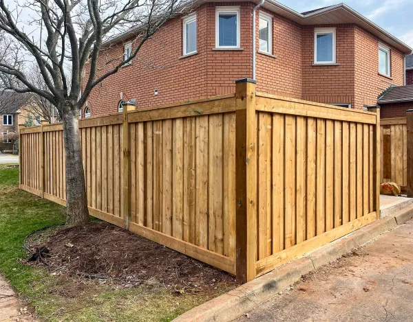 Fence installation