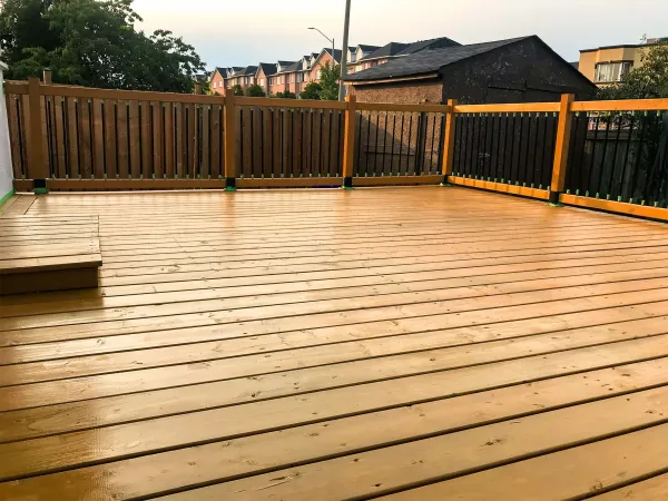 Custom deck construction
