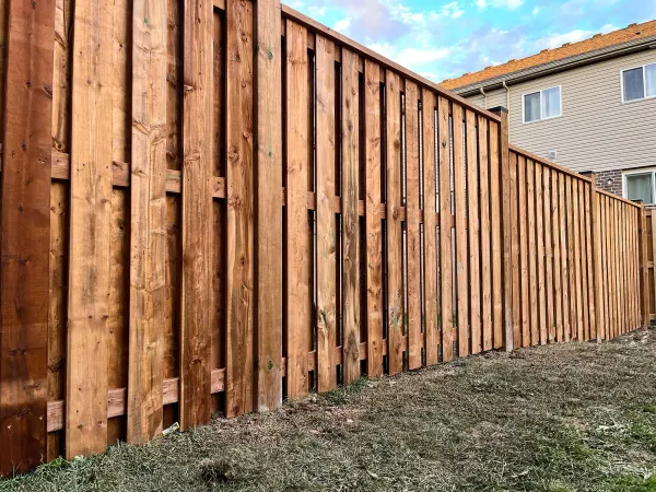 Fence installation