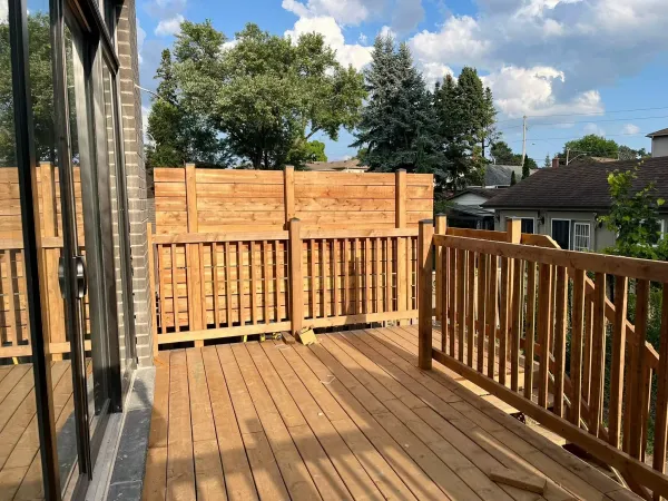 Custom deck construction