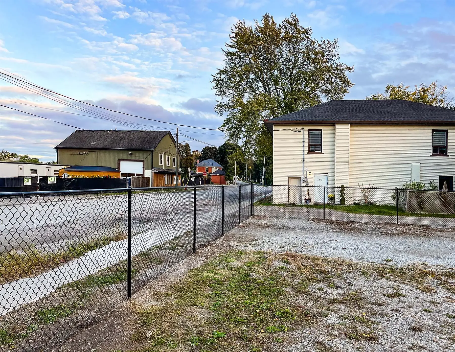 Fence installation