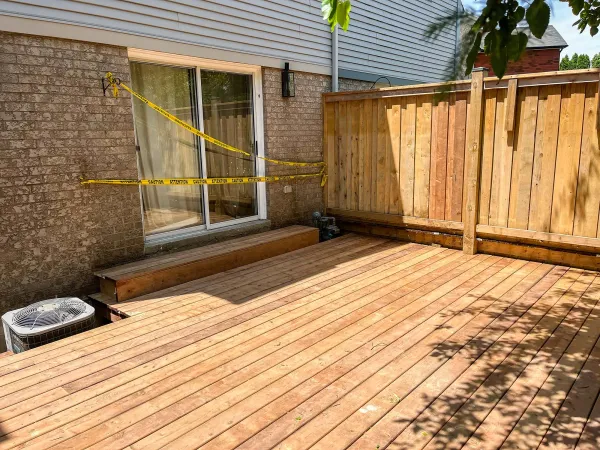 Custom deck construction
