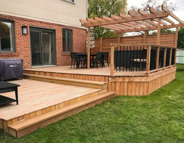Custom deck construction